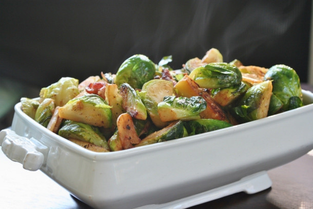 Brussels Sprouts Thanksgiving Side Dishes
 Brussels Sprouts with Bacon Easy Do Ahead Side Dish for