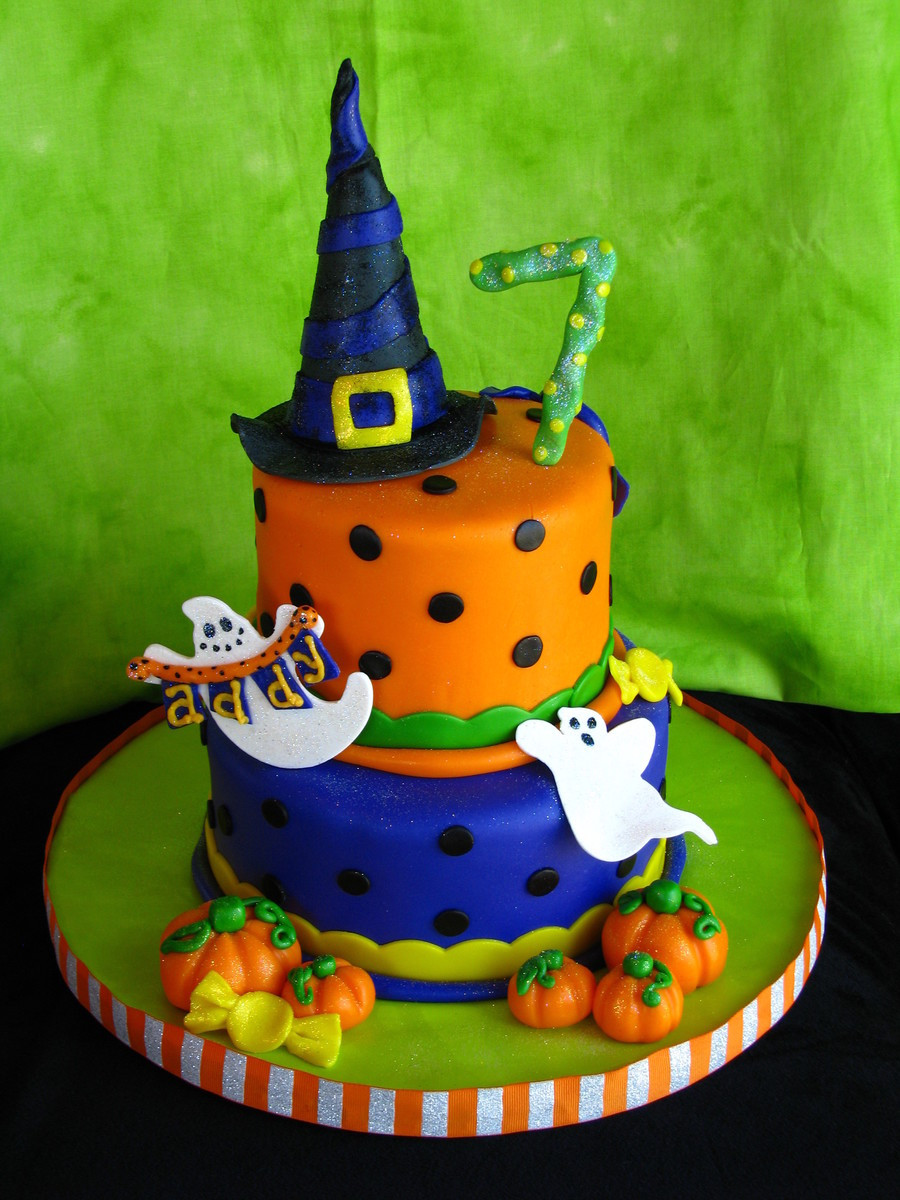 Cakes For Halloween
 Halloween Birthday Cake CakeCentral