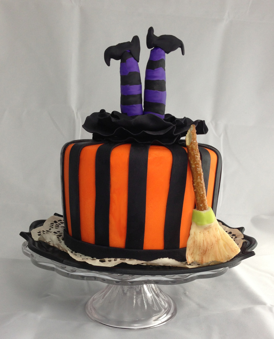 Cakes For Halloween
 Halloween Witch Cake CakeCentral