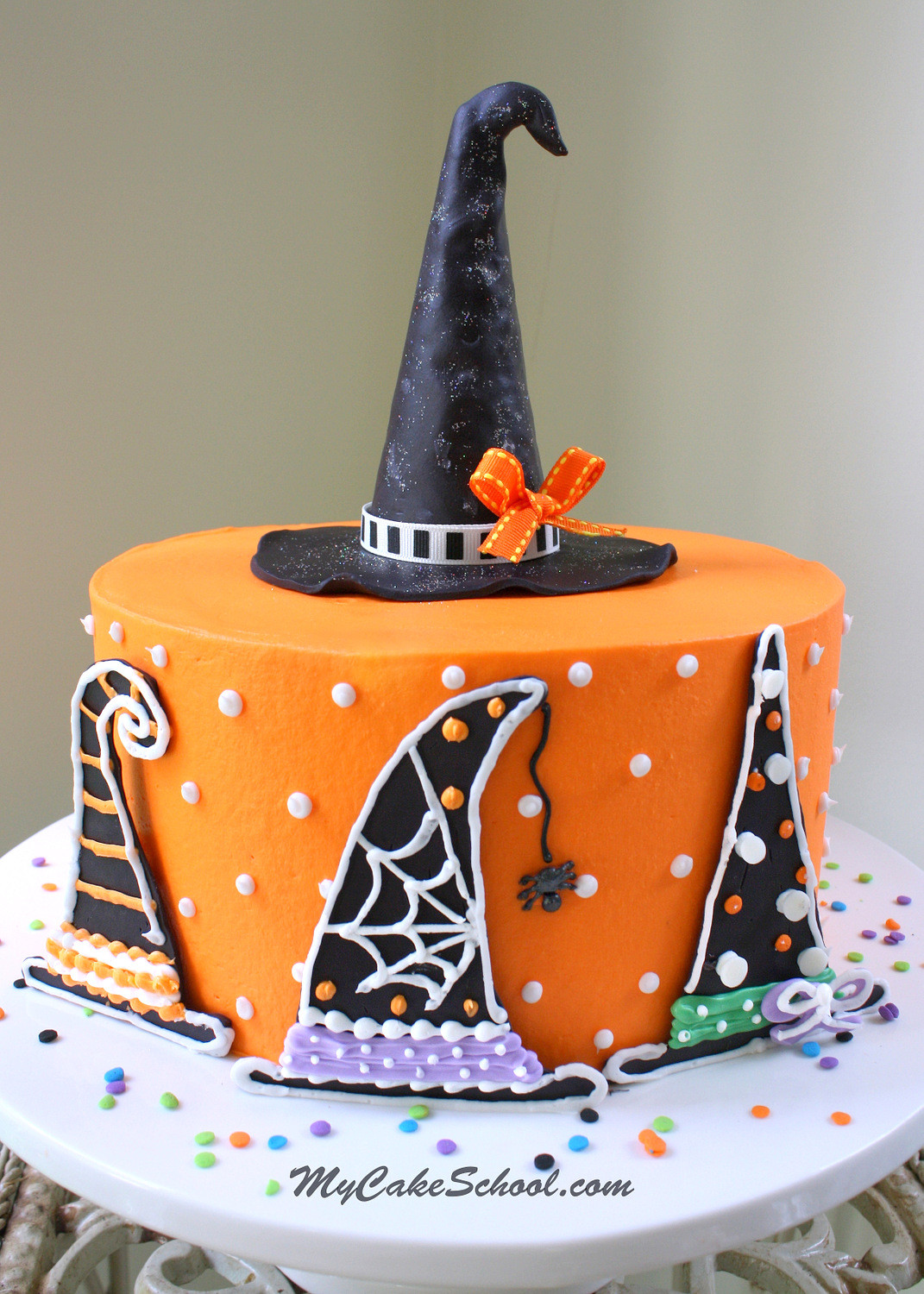 Cakes For Halloween
 Witch Hats A Halloween Cake Decorating Tutorial