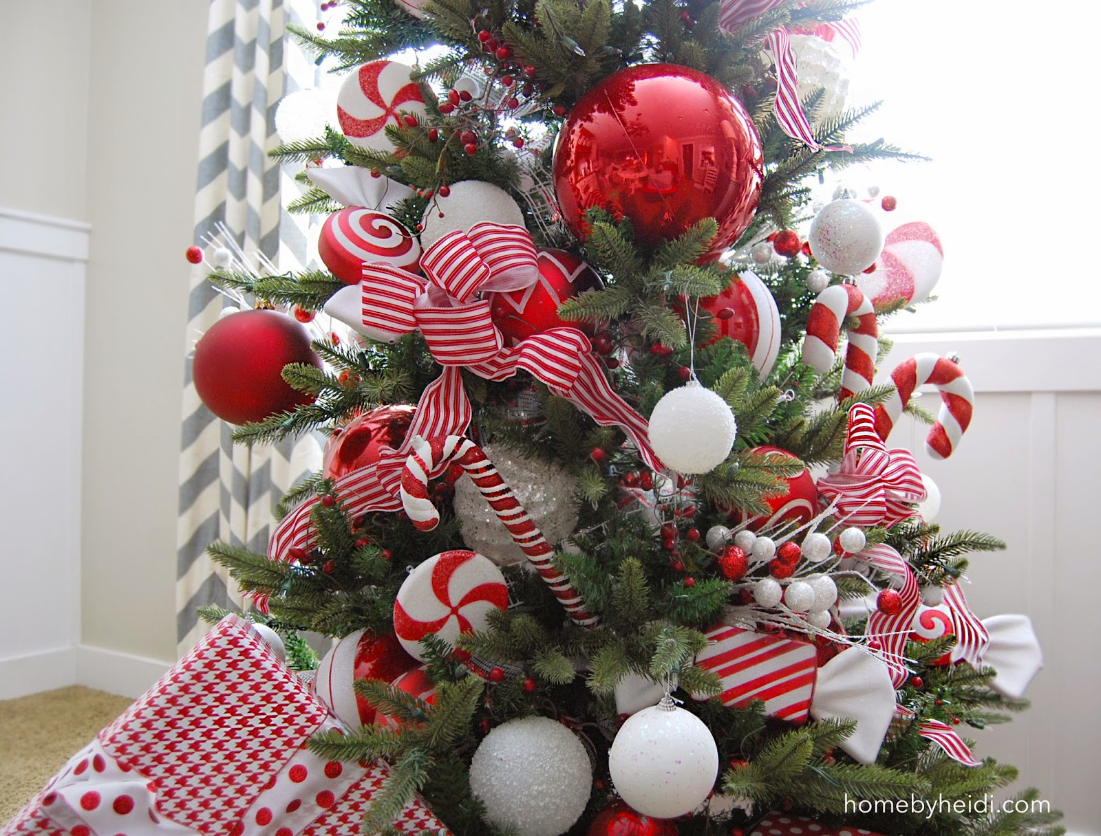Candy Cane Christmas
 Home By Heidi Candy Cane Christmas Tree