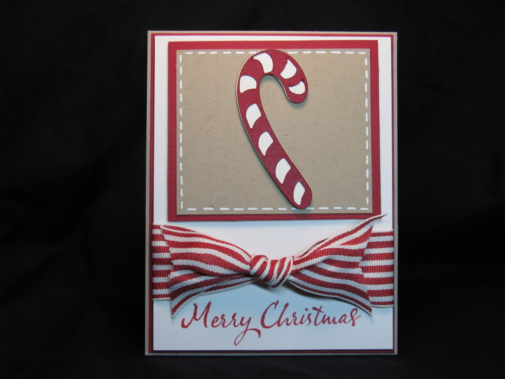 Candy Cane Christmas Cards
 Just Blenda Candy Cane Christmas Card