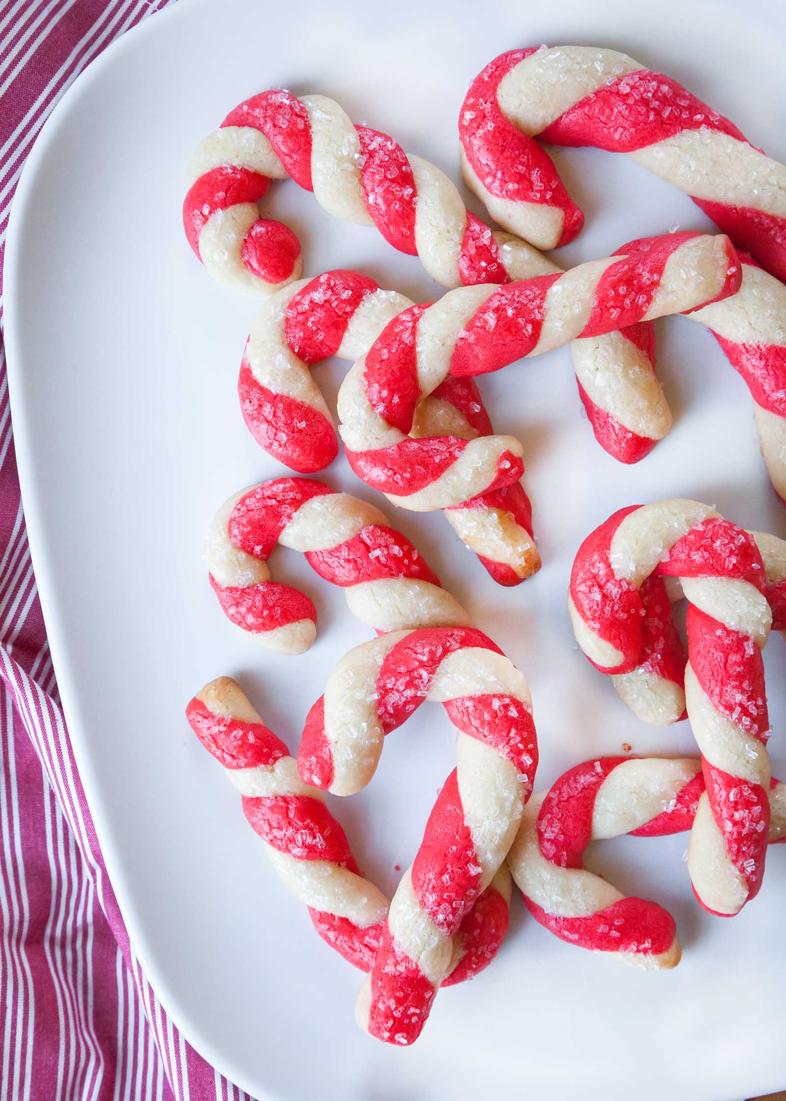 Candy Cane Christmas Cookies
 Candy Cane Cookies Recipe Soft & Pepperminty