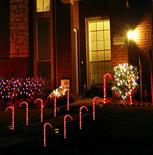 Candy Cane Christmas Lights Outdoor
 35 Awesome Christmas Decorations & Ornaments 2016 You
