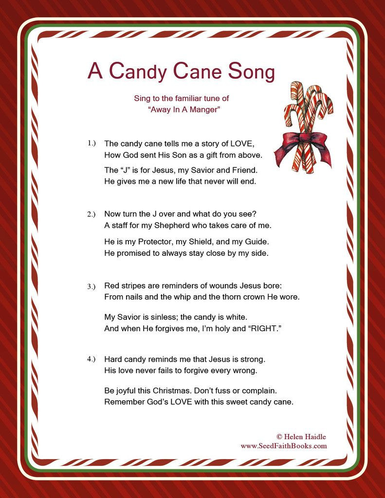 Candy Cane Christmas Lyrics
 Candy Cane Legend Song PDF Christmas