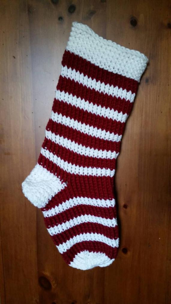 Candy Cane Christmas Stockings
 Candy Cane Christmas Stocking