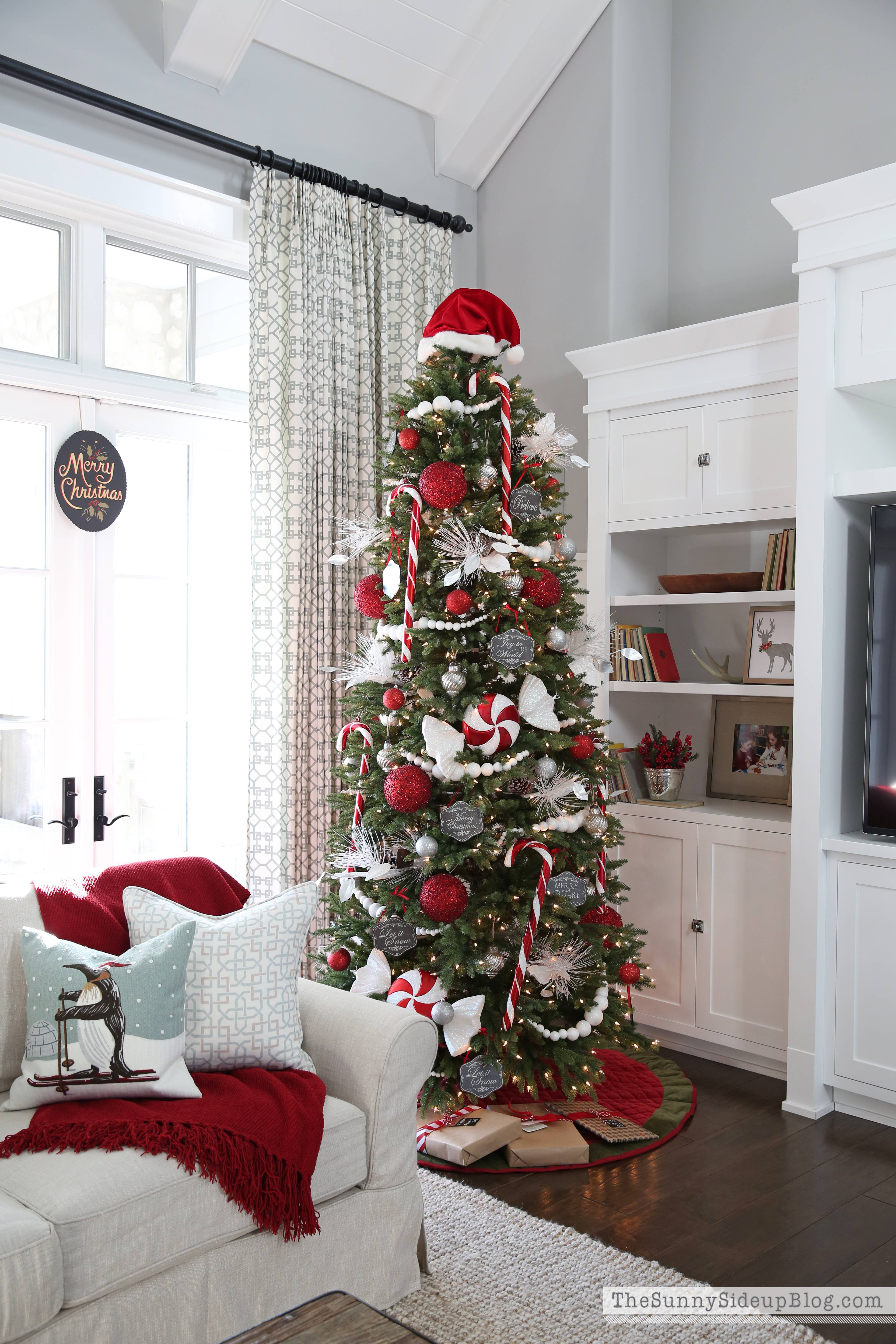 Candy Cane Christmas Tree
 Magnolia Lane Christmas Tour The Sunny Side Up Blog