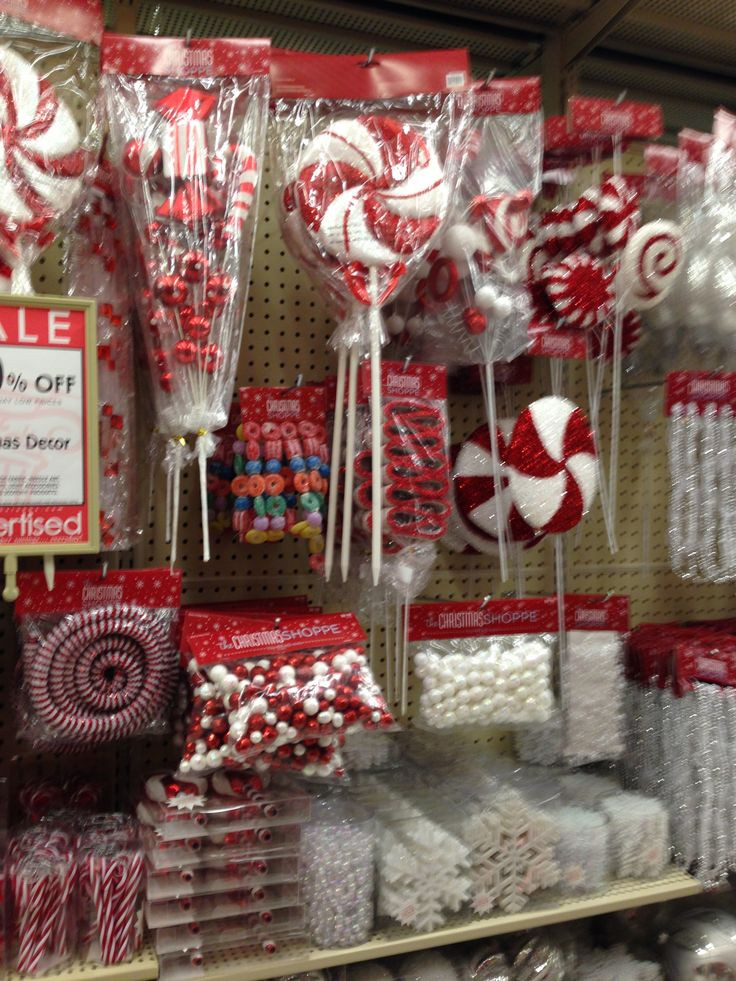 Candy Christmas Decorations Hobby Lobby
 82 best images about Home Sweet Home Tinsel Trail 2014 on