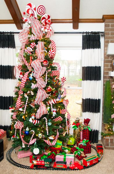 Candy Christmas Decorations Hobby Lobby
 Candy tree with accents from Hobby Lobby Home for the