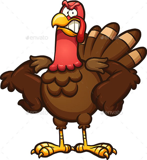 Cartoon Thanksgiving Turkey
 Angry Cartoon Animals Tinkytyler Stock s