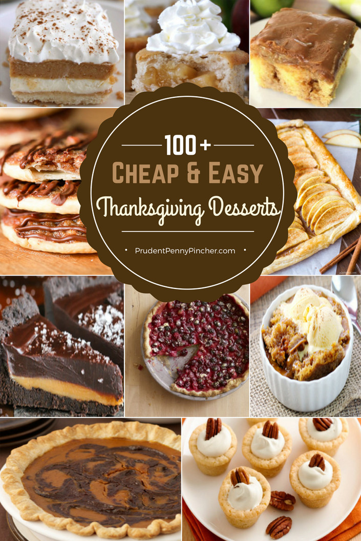 Cheap Thanksgiving Desserts
 100 Easy & Cheap Thanksgiving Desserts Prudent Penny Pincher