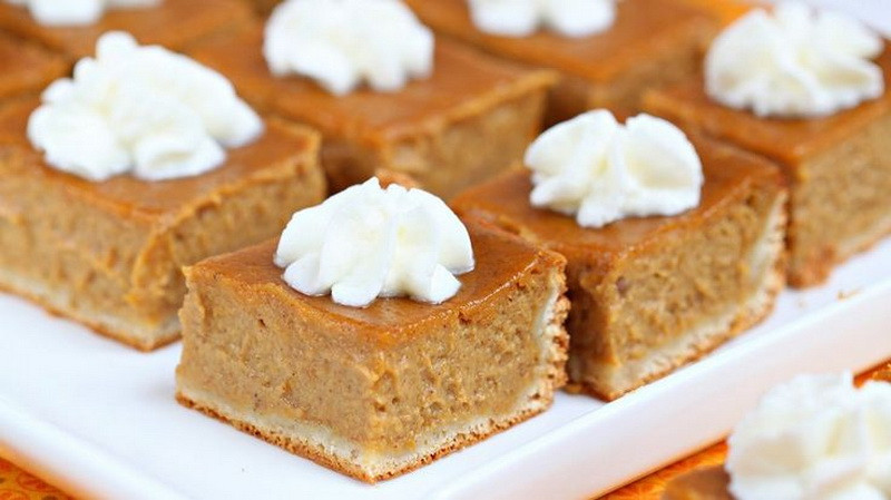 Cheap Thanksgiving Desserts
 Pumpkin Pie Bar – Best Fast Healthy & Cheap Thanksgiving