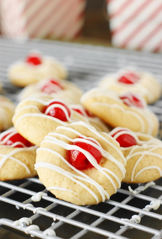 Cherry Christmas Cookies
 Cherry Almond Cookies