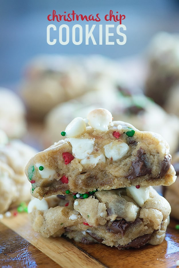 Chocolate Chip Christmas Cookies
 Chocolate Chip Christmas Cookies — Buns In My Oven