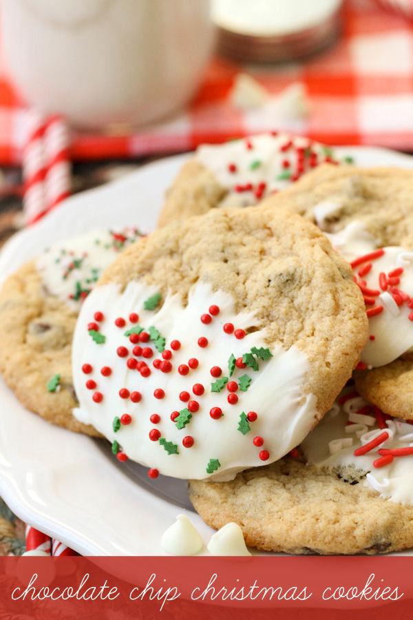 Chocolate Chip Christmas Cookies
 Chocolate Chip Christmas Cookies