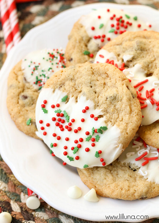 Chocolate Chip Christmas Cookies
 Chocolate Chip Christmas Cookies