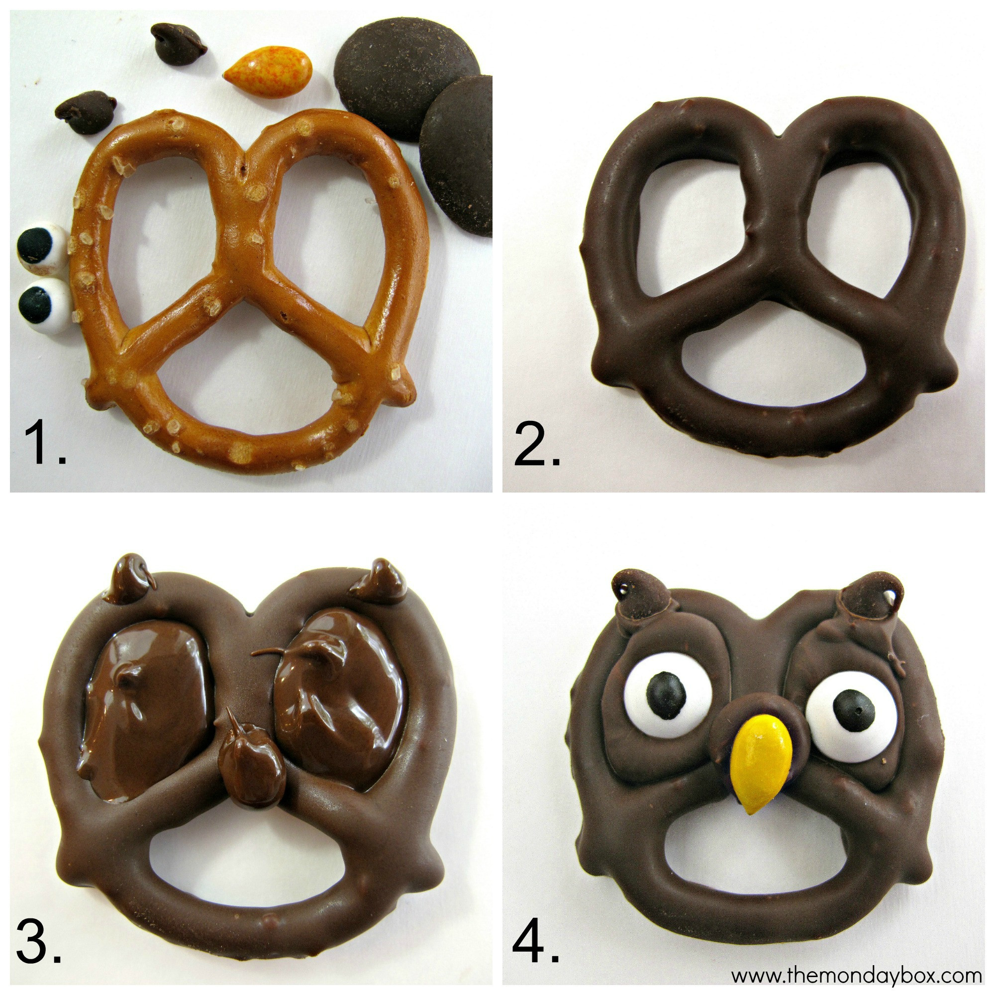Chocolate Covered Pretzels Halloween
 Halloween Pretzels easy fast and fun The Monday Box