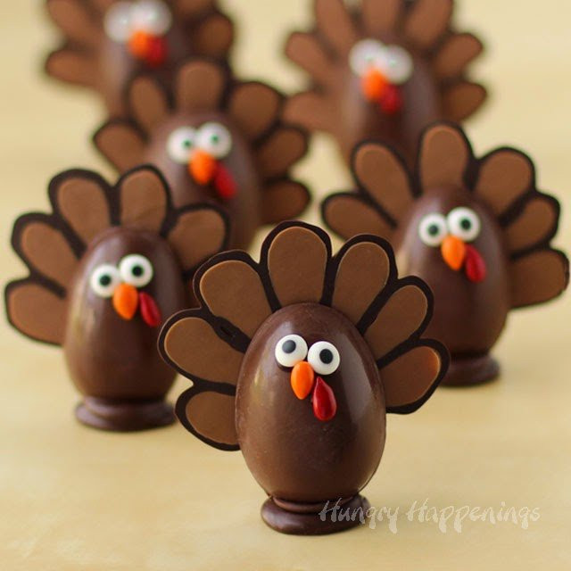 Chocolate Desserts For Thanksgiving
 Turkey Truffles Filled with Pumpkin Ganache Thanksgiving