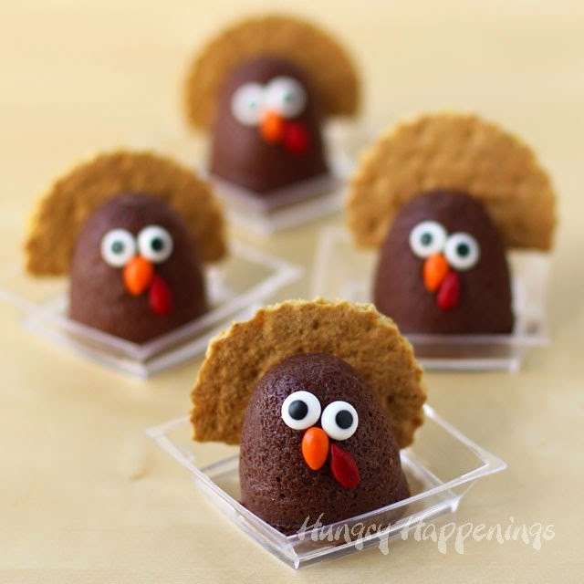 Chocolate Desserts For Thanksgiving
 Mini Chocolate Cheesecake Turkeys Thanksgiving Desserts