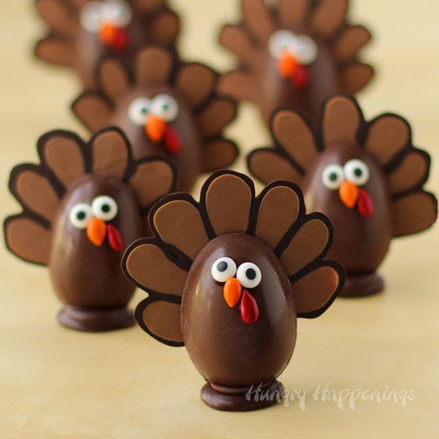 Chocolate Desserts Thanksgiving
 Turkey Truffles Filled with Pumpkin Ganache Thanksgiving