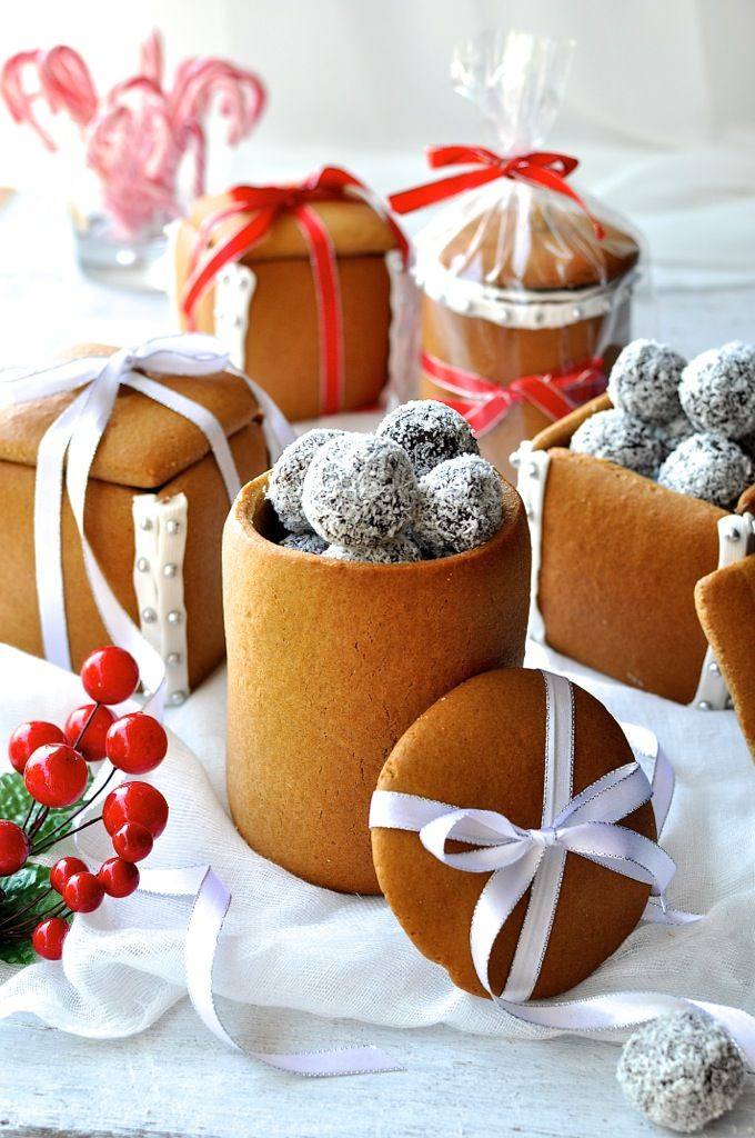 Christmas Baking Gift Ideas
 Gingerbread Box & Mason Jars Recipe