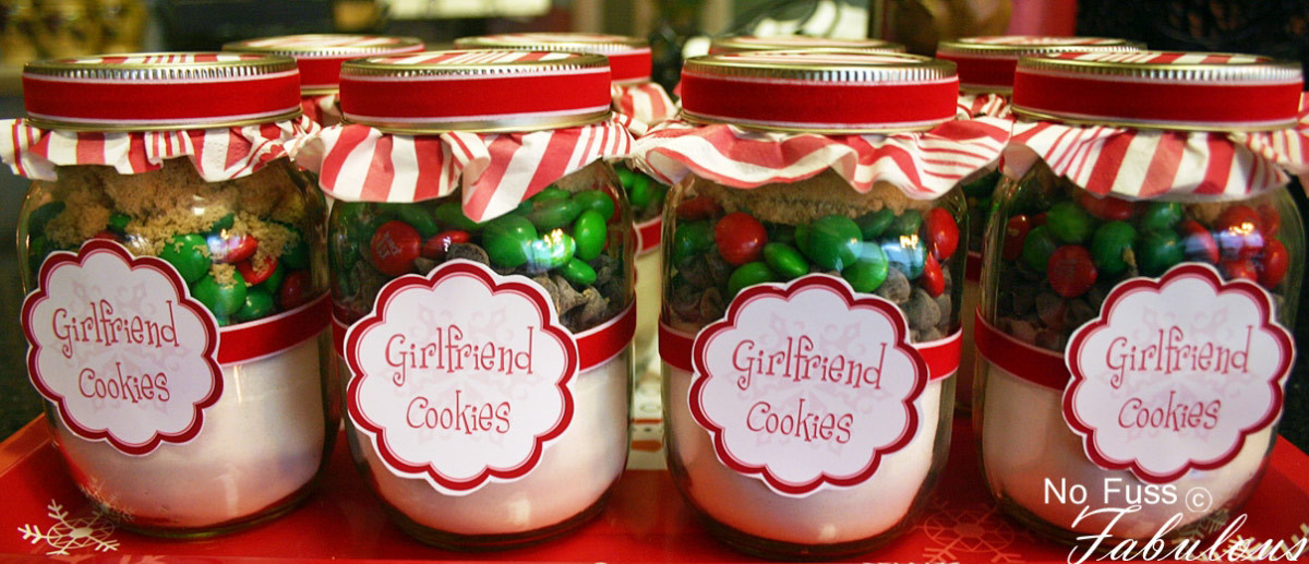 Christmas Baking Gift Ideas
 Christmas Girlfriend Cookies in a Jar Loralee Lewis