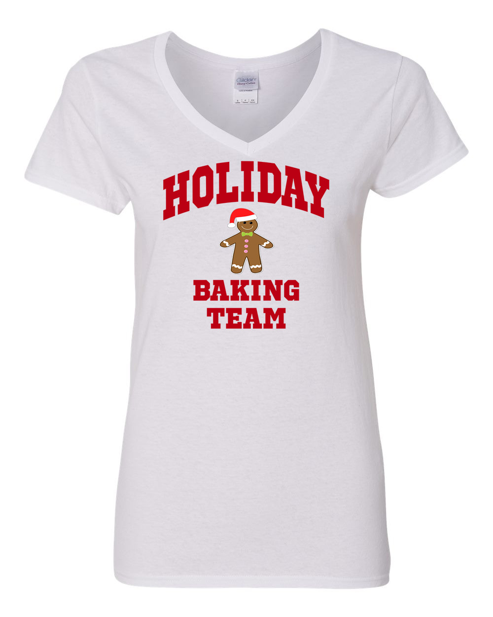 Christmas Baking Shirts
 Holiday Baking Team Christmas Cookies Womens V Neck T