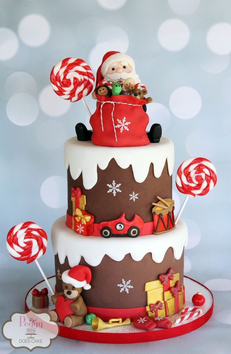Christmas Birthday Cake Ideas
 1000 ideas about Santa Cake on Pinterest