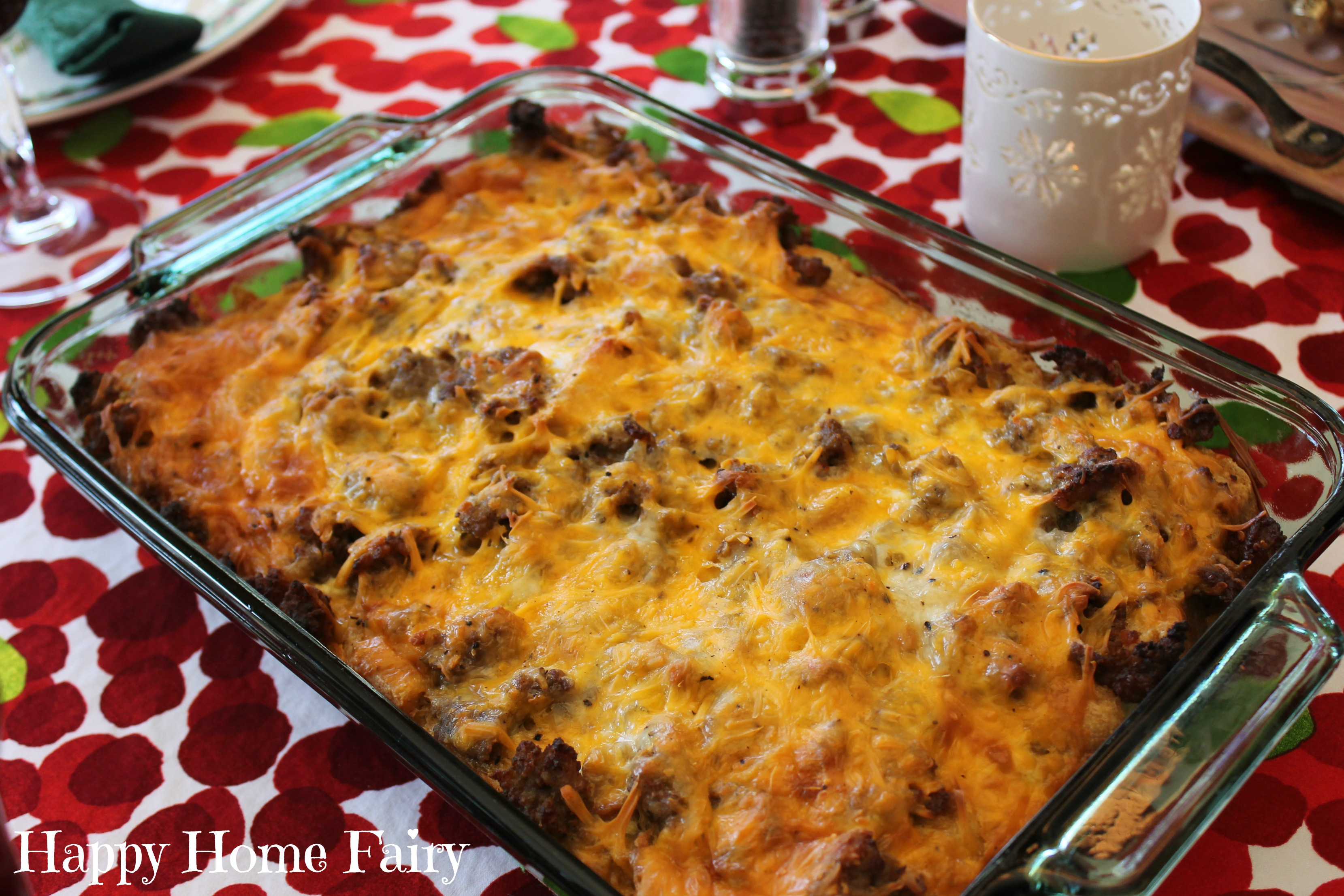 Christmas Breakfast Casserole Recipes
 Recipe Christmas Morning Breakfast Casserole Happy