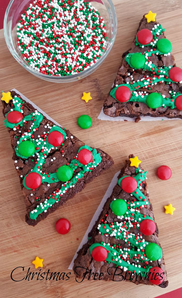 Christmas Brownies Ideas
 1000 ideas about Christmas Tree Cupcakes on Pinterest