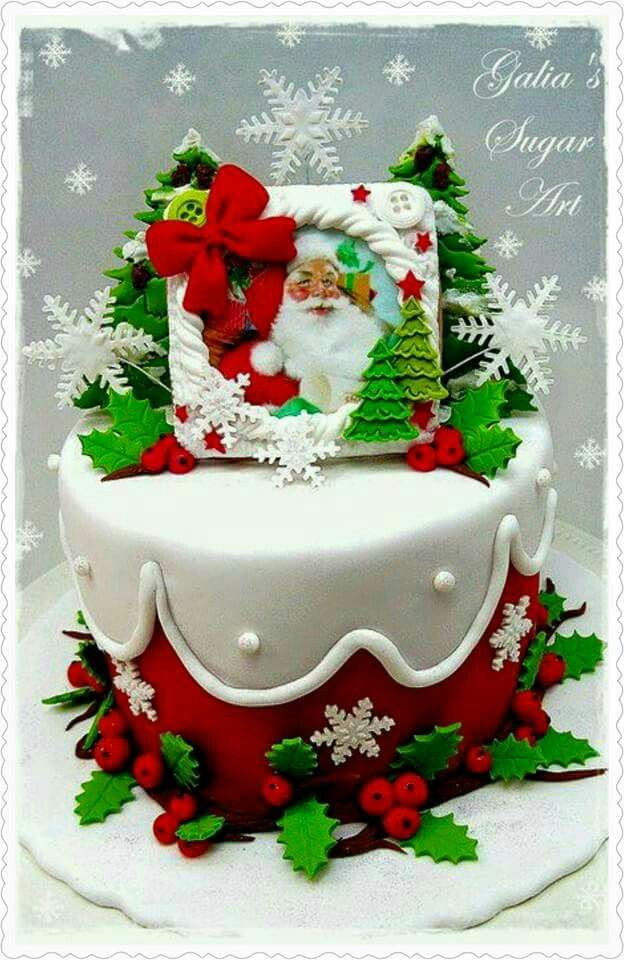 Christmas Cakes Pinterest
 1000 images about Christmas Cakes on Pinterest