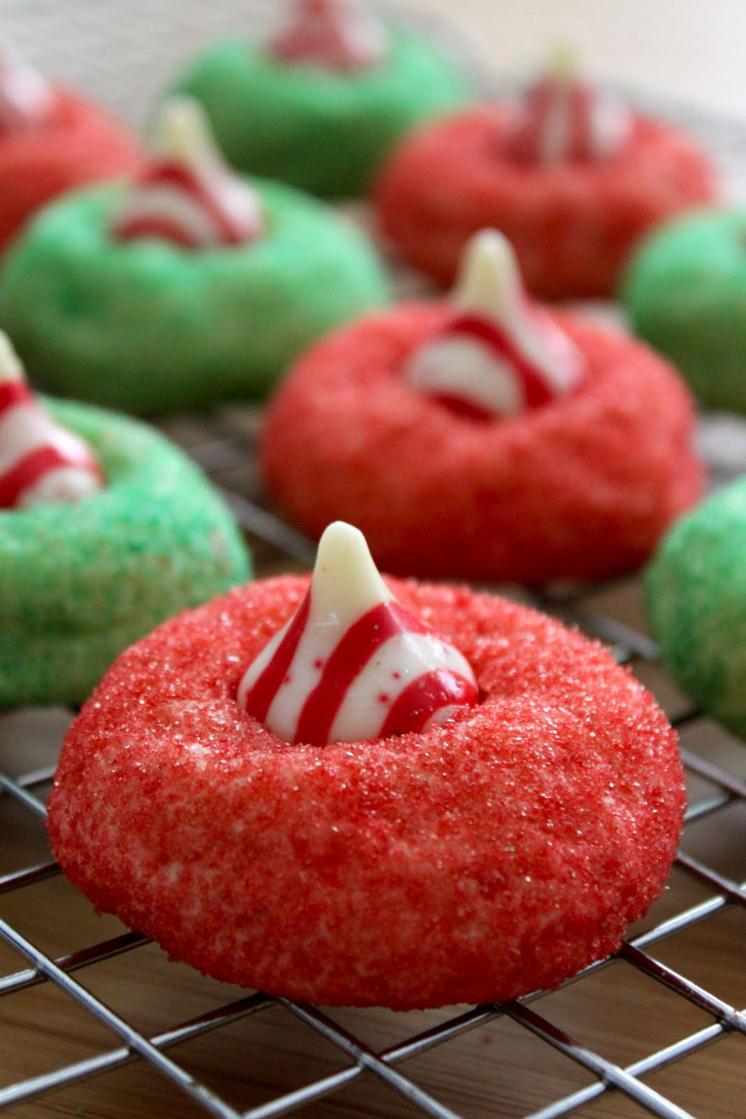 Christmas Candy And Cookie Recipe
 Baked Perfection Candy Cane Blossoms