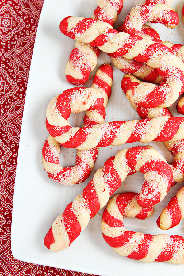 Christmas Candy And Cookie Recipe
 Christmas Candy Cane Cookies Recipe Home Cooking Memories