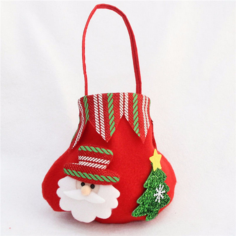 Christmas Candy Bags
 Christmas Candy Bag Santa Claus Snowmen Elk Gift Bag Fruit