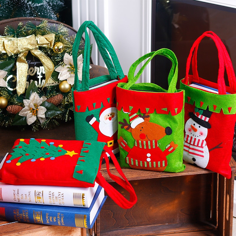 Christmas Candy Bags
 Smiry 1pc Christmas Decoration Supplies For Home Santa