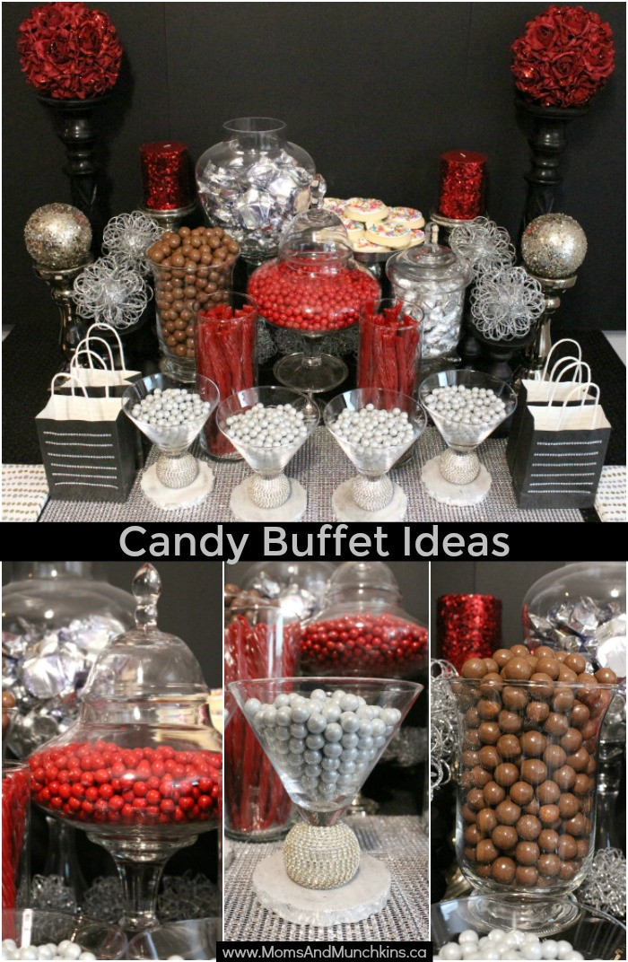 Christmas Candy Bar
 Holiday Candy Bar Ideas Moms & Munchkins