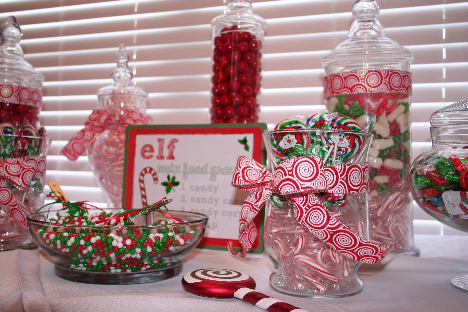 Christmas Candy Bar Ideas
 Classic Events By Kris Christmas Candy Buffet