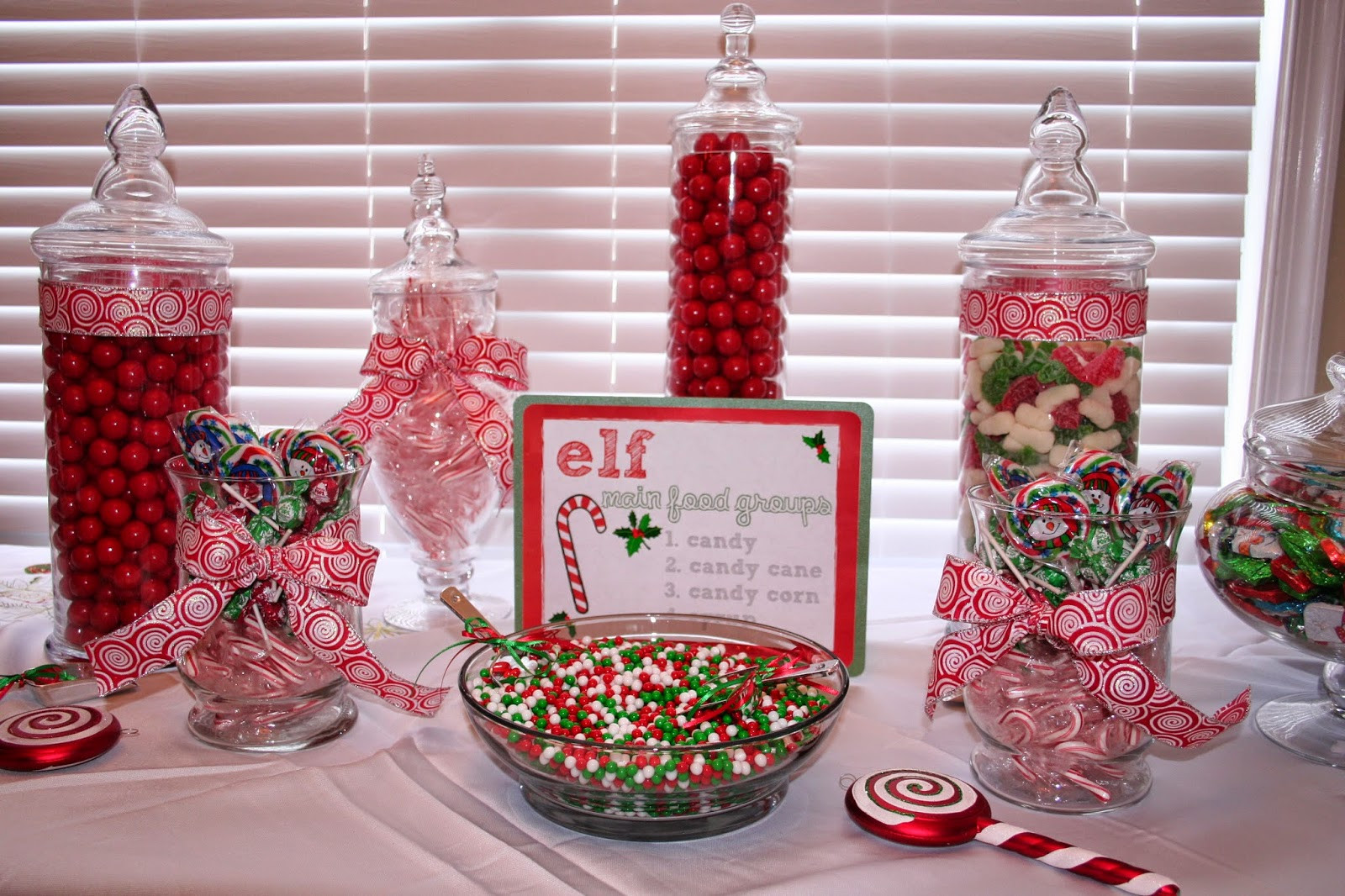 Christmas Candy Bar
 Classic Events By Kris Build a Better Candy Bar