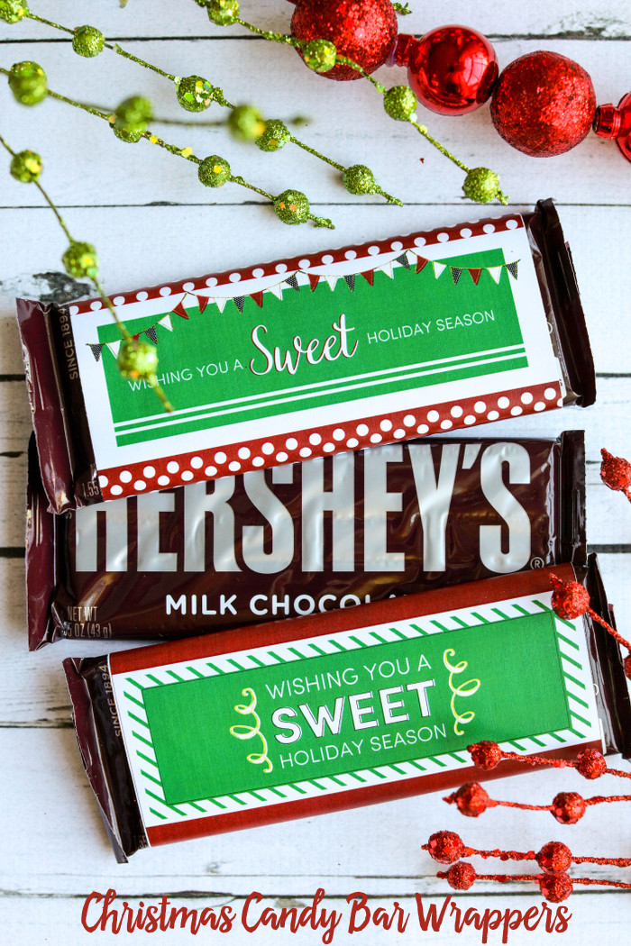 Christmas Candy Bars
 Christmas Candy Bar Wrappers