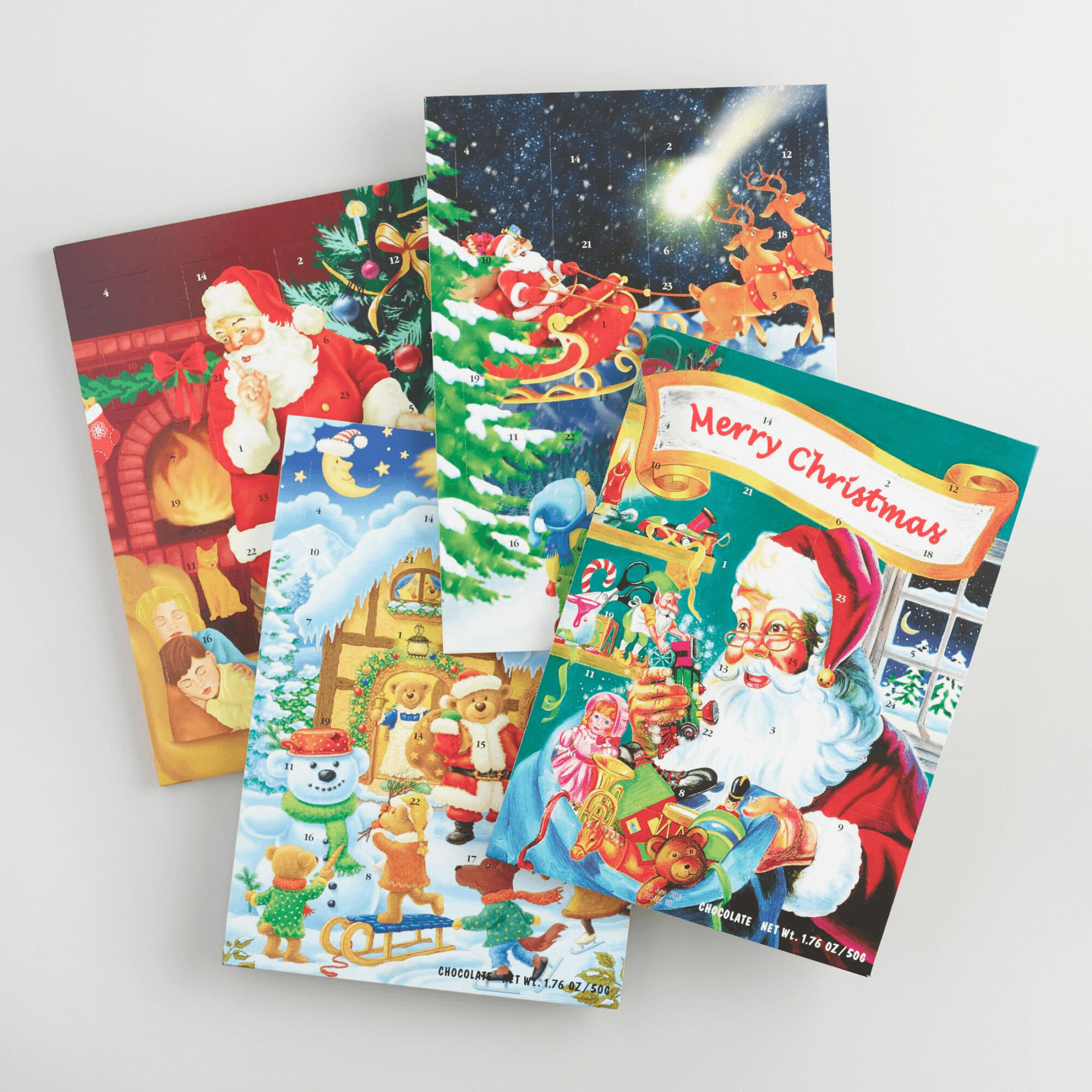 Christmas Candy Calander
 Chocolate & Candy Advent Calendars For a Sweet Christmas
