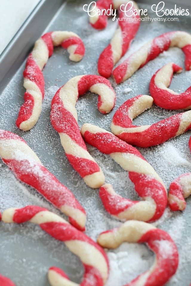 Christmas Candy Cane Cookies
 21 Christmas Cookies Kids Can Bake