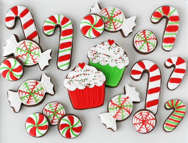 Christmas Candy Cookies
 Peppermint Candy Decorated Cookies – Glorious Treats