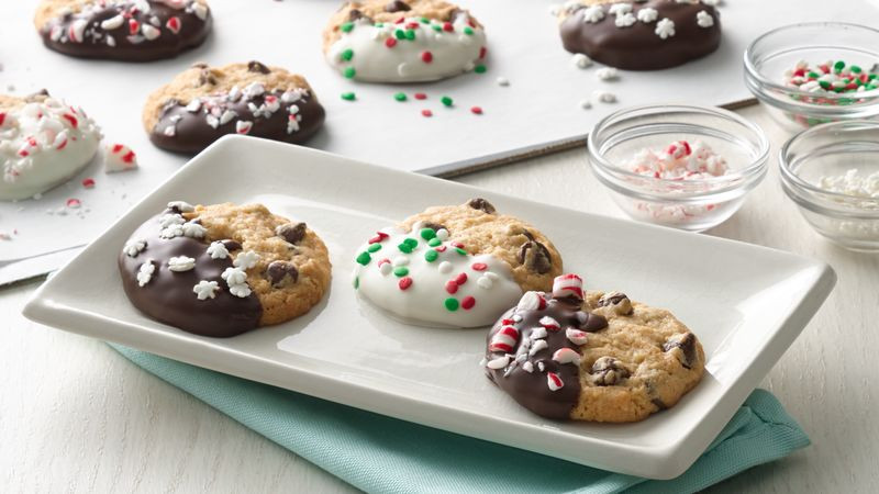 Christmas Candy Cookies
 Chocolate Chip Christmas Cookies Recipe BettyCrocker