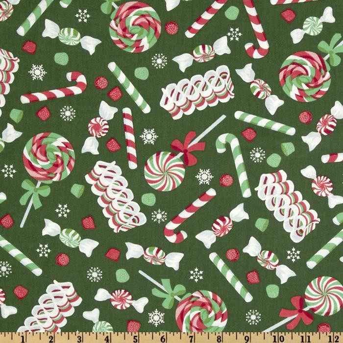 Christmas Candy Fabric
 Object moved