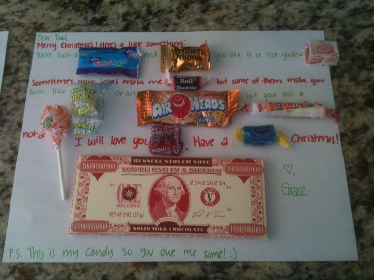 Christmas Candy Gram Ideas
 Christmas candy gram for dad Crafts $
