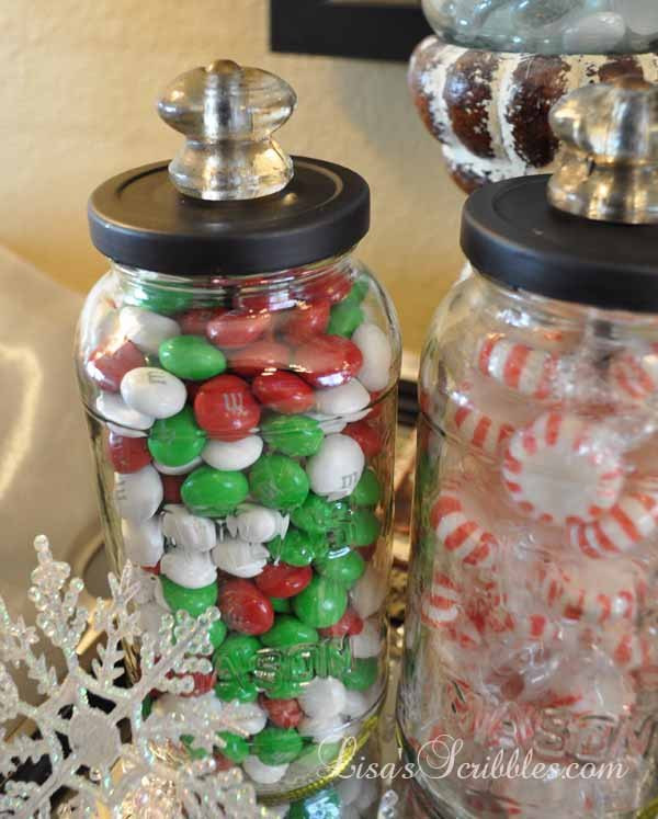 Christmas Candy Jars
 DIY Christmas Candy Jars