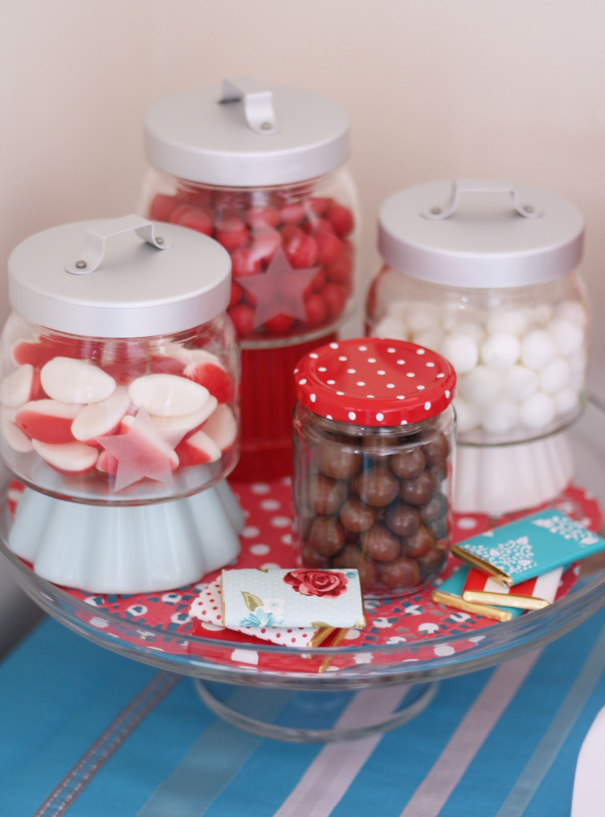 Christmas Candy Jars
 Christmas Candy Buffet A Spoonful of Sugar
