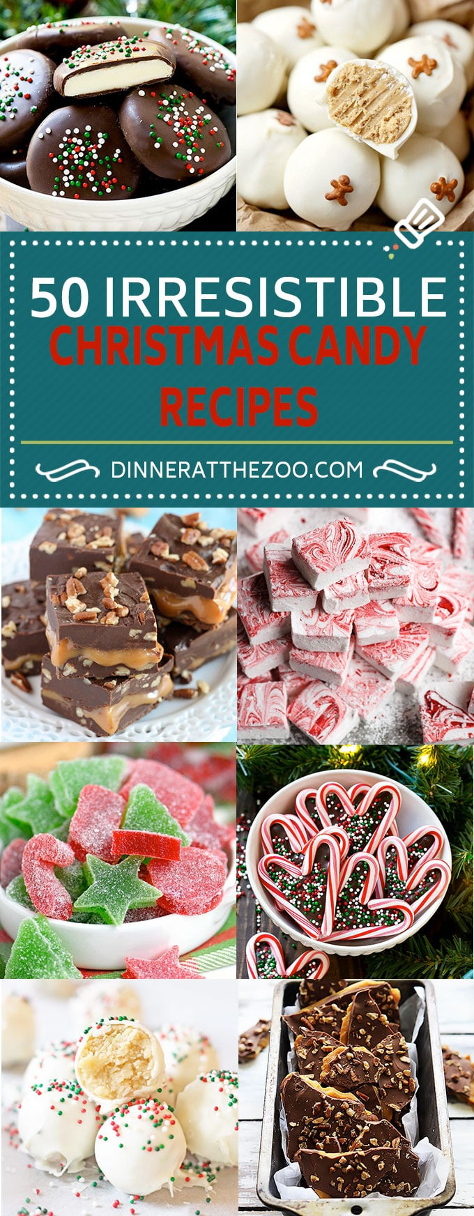 Christmas Candy Recipes Pinterest
 50 Irresistible Christmas Candy Recipes Dinner at the Zoo