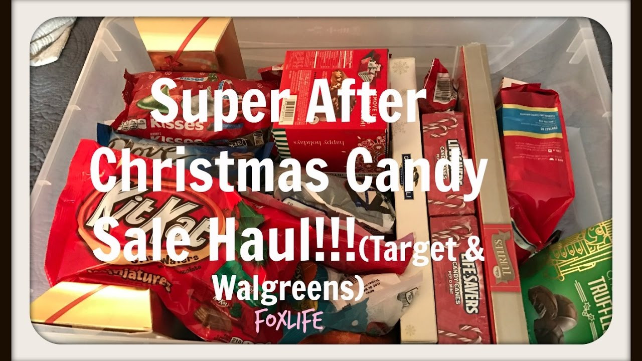 Christmas Candy Sales
 Super After Christmas Candy Sale Haul Tar & Walgreens
