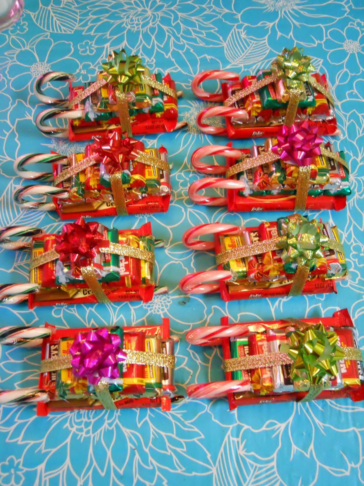 Christmas Candy Sleighs
 ellyn s place candy sleighs